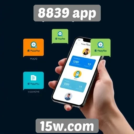 Exploração das principais funcionalidades do 8839 app